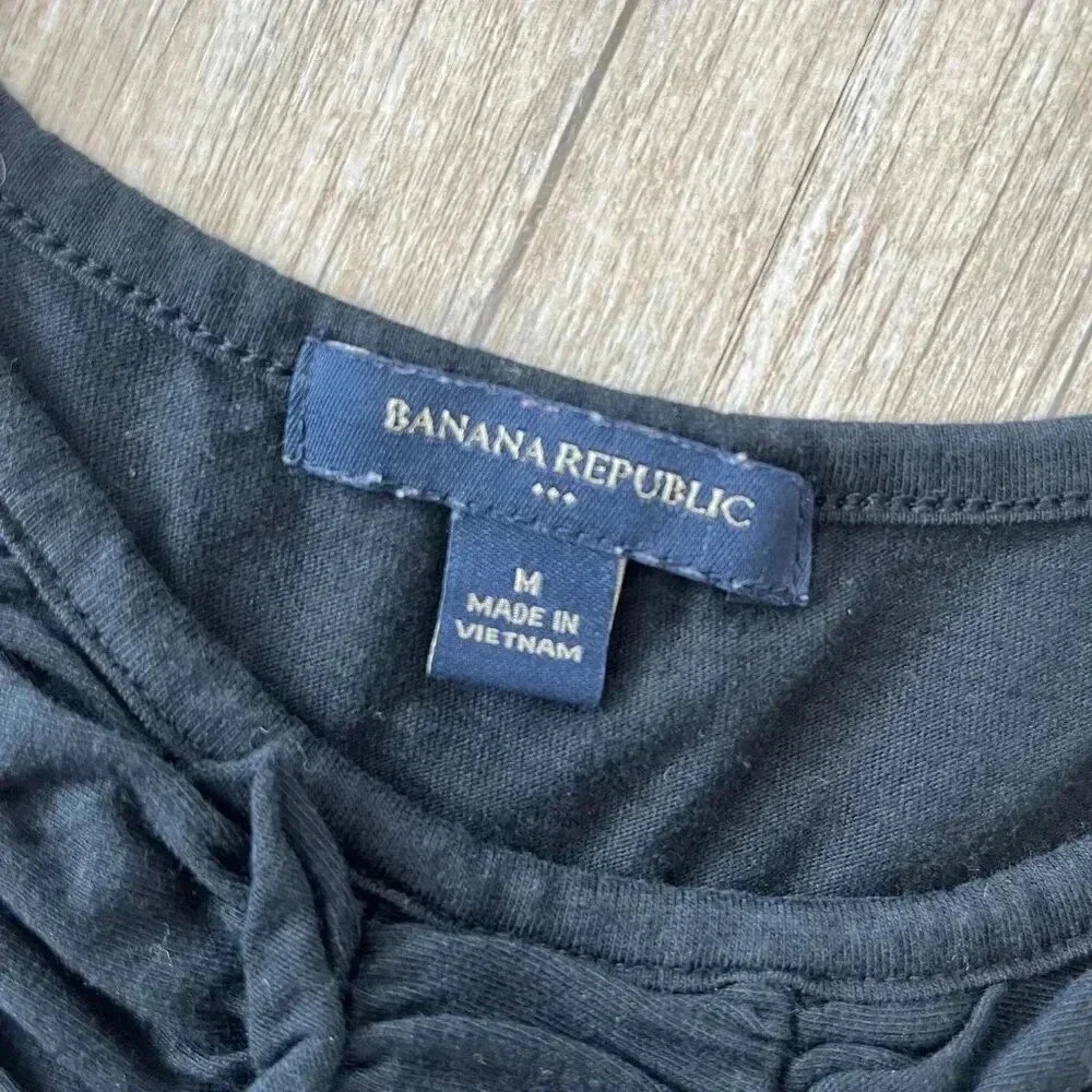 Womens Banana Republic Black Tank Top - M - Picture 4 of 4